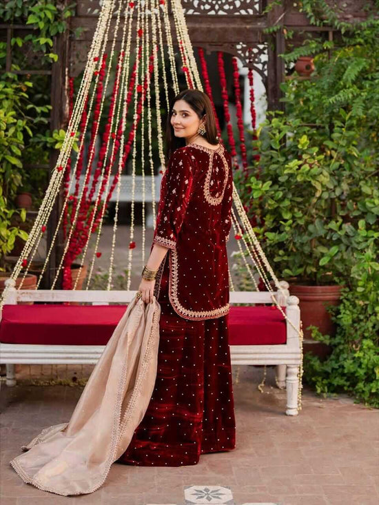 Elegant Velvet Suit