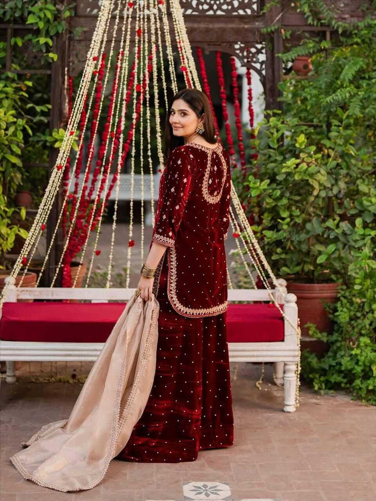 Elegant Velvet Suit