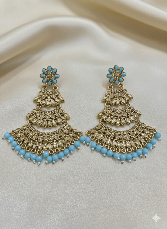 Elegant Kundan Jhumka