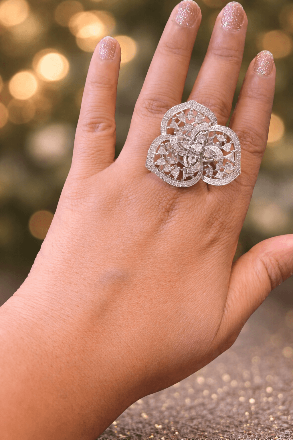 Stunning Floral Ring